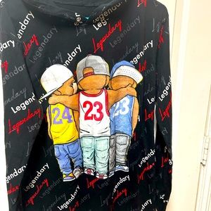 NEW HUSTLE SZ M, #23&24, Bear Friends